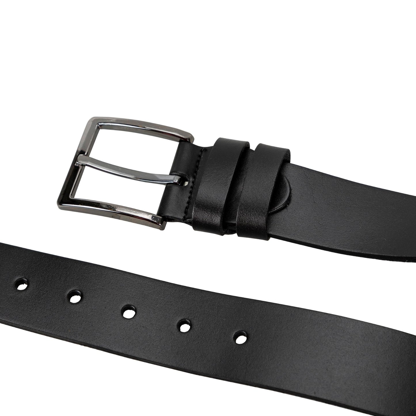 Longmont Men's Handmade Full-Grain Leather Belt in Traditional - Concordia Style Boutique