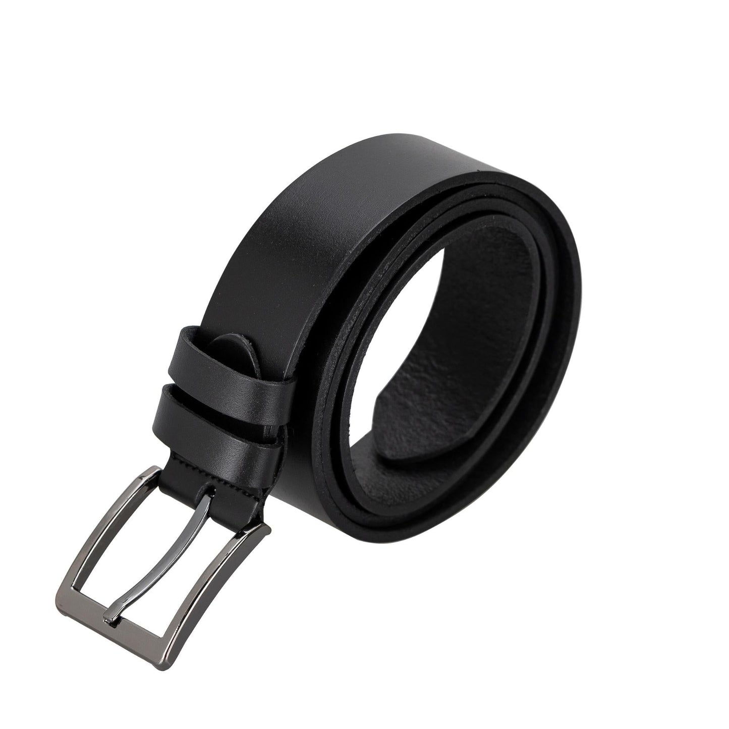 Longmont Men's Handmade Full-Grain Leather Belt in Traditional - Concordia Style Boutique