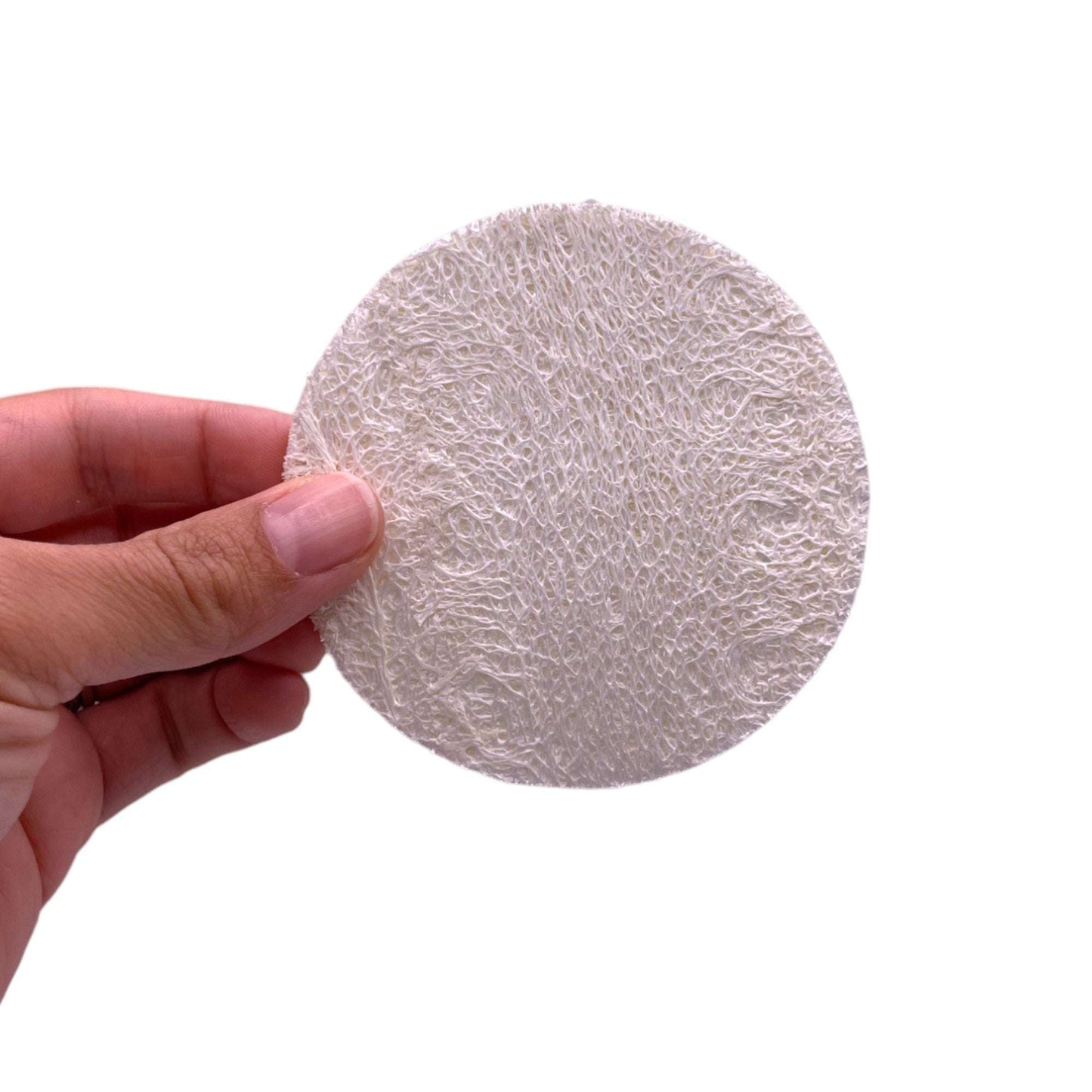 Loofah Pad | Exfoliation Face & Body Scrubber | 3.5"