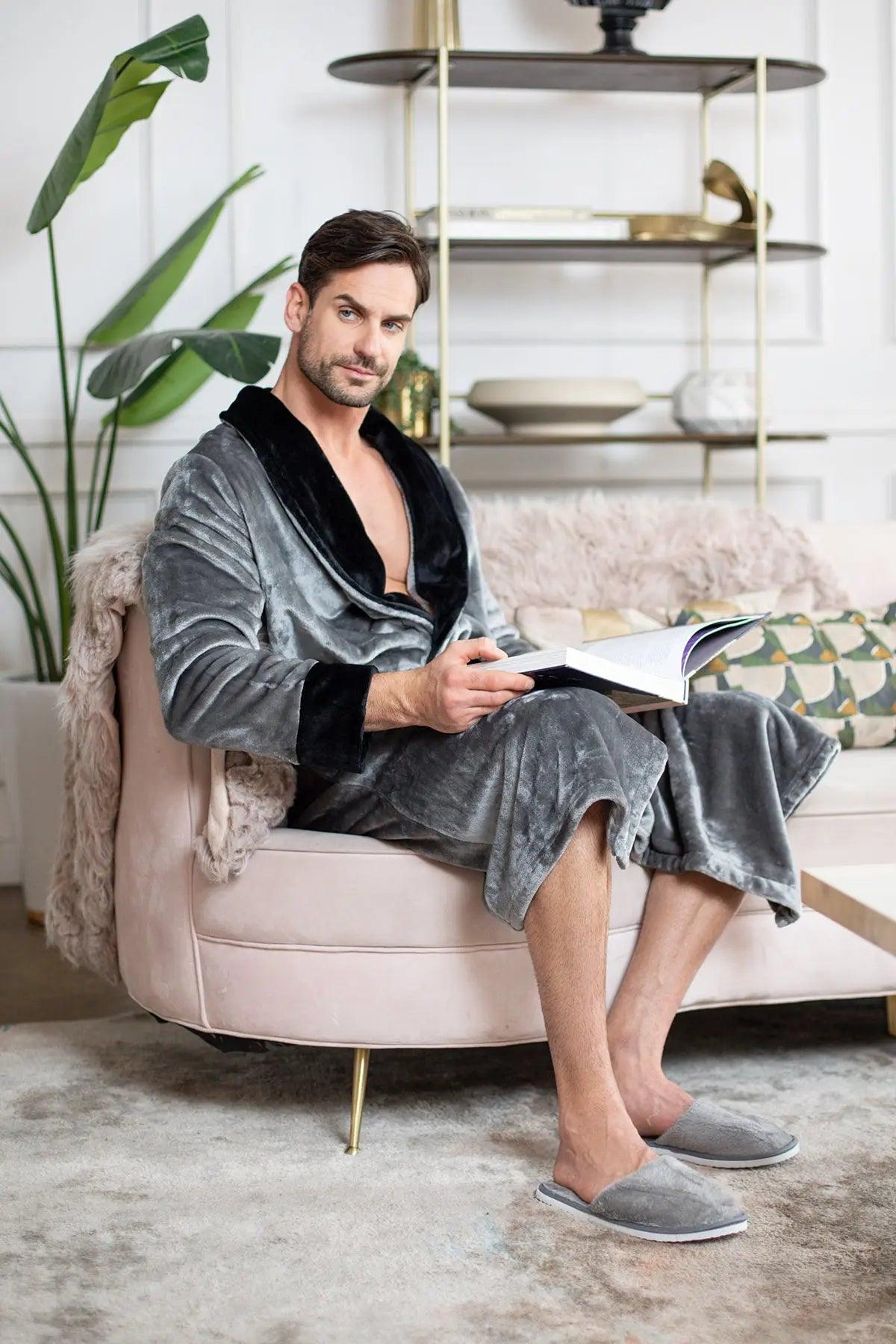 Cozy Mens Plush Robes – Built for Comfort, Designed to Last - Concordia Style Boutique