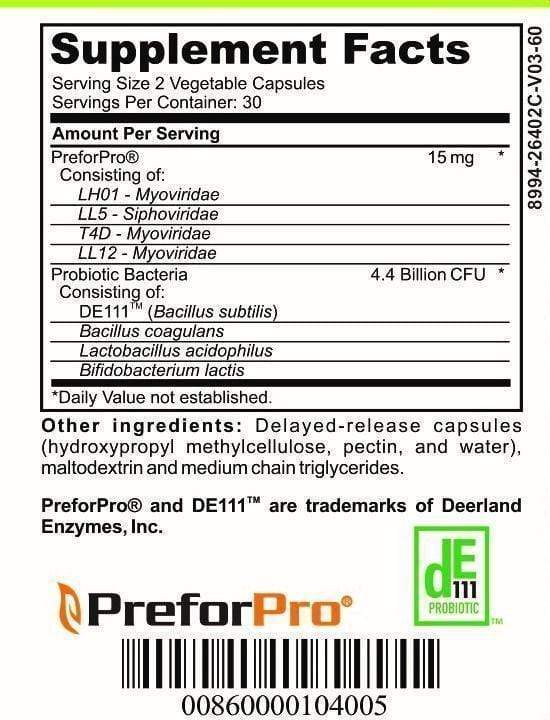Advanced Probiotic & Prebiotic Low FODMAP Certified, Gut Friendly, Paleo, Keto - Concordia Style Boutique