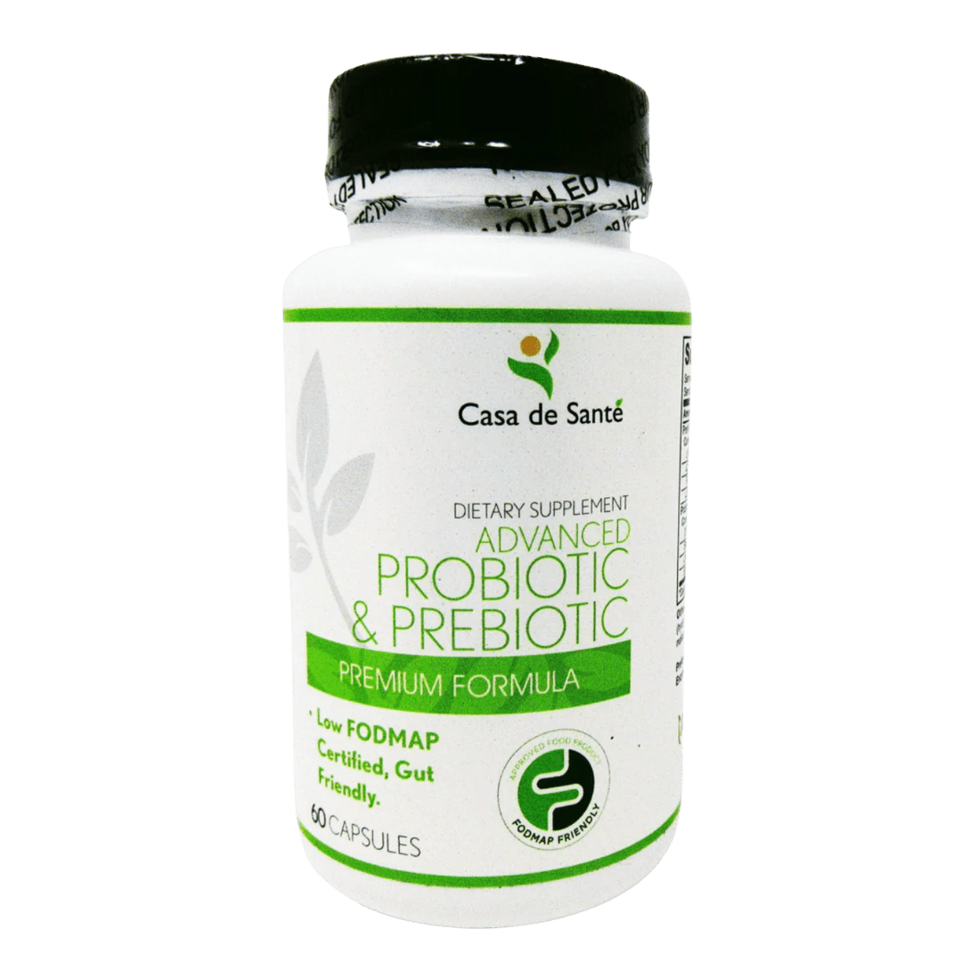 Advanced Probiotic & Prebiotic Low FODMAP Certified, Gut Friendly, Paleo, Keto - Concordia Style Boutique