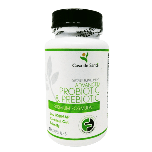Advanced Probiotic & Prebiotic Low FODMAP Certified, Gut Friendly, Paleo, Keto - Concordia Style Boutique