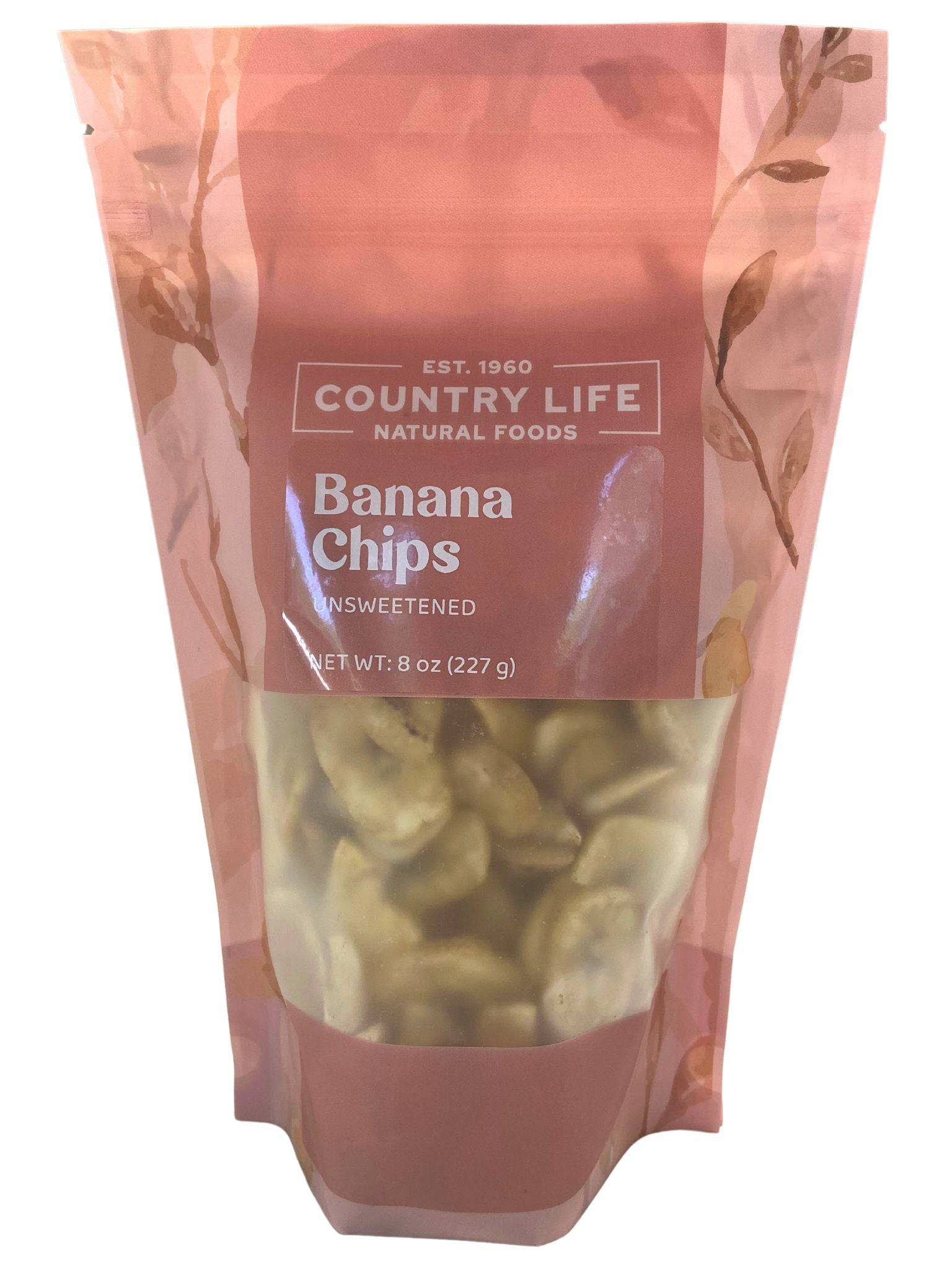 Banana Chips, Unsweetened - Concordia Style Boutique