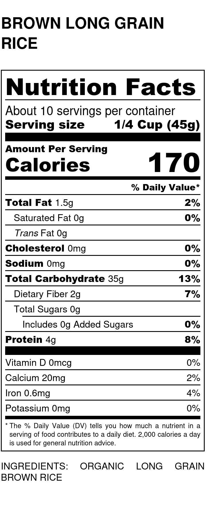 Long Rice, Brown, Lundberg - Concordia Style Boutique