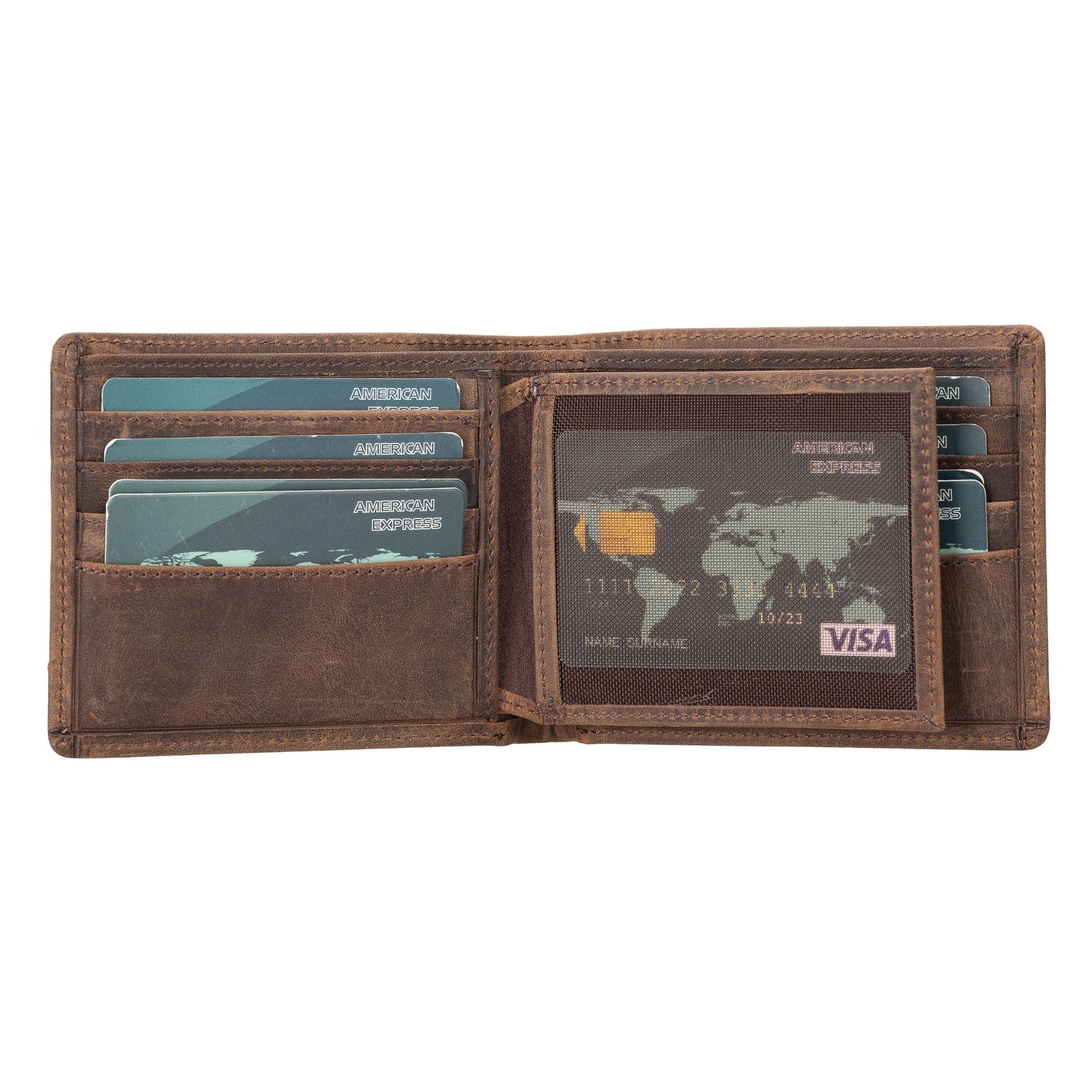 Lusk Slim Bifold Design Handcrafted Men's Genuine Leather Wallet - Concordia Style Boutique