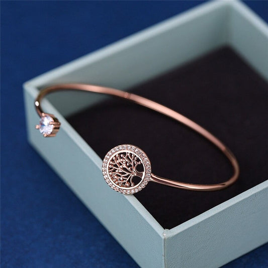 "TREE OF LIFE" GEM BRACELET (ADJUSTABLE) - Premium Jewelry from Ashlen - Just $9.99! Shop now at Concordia Style Boutique