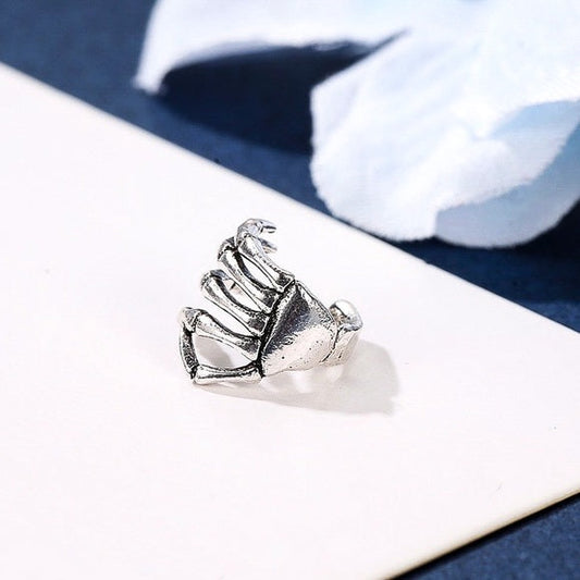 CHIC SKELETON HAND EAR CUFFS (PAIR) - Concordia Style Boutique