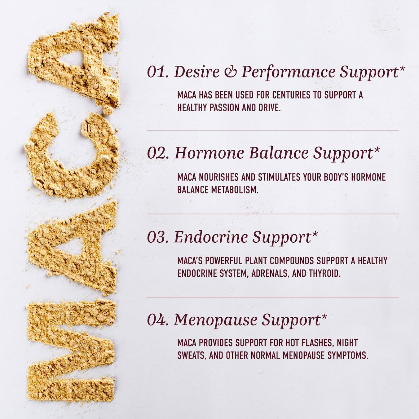 Maca Root Gummies – Libido, Energy & Hormone Support