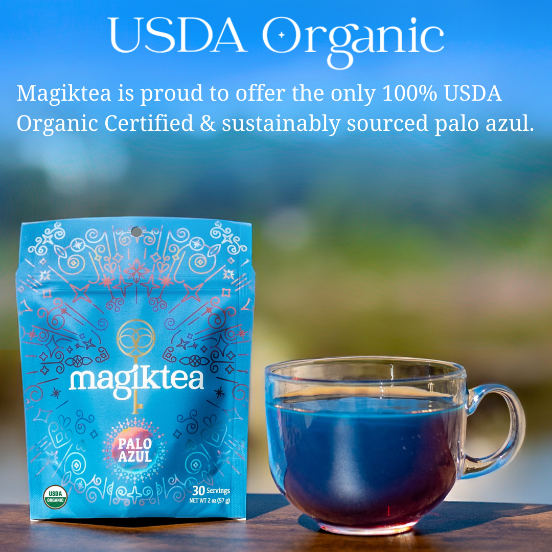 Palo Azul, 15 Plant-Based Tea Bags, USDA Organic - Concordia Style Boutique