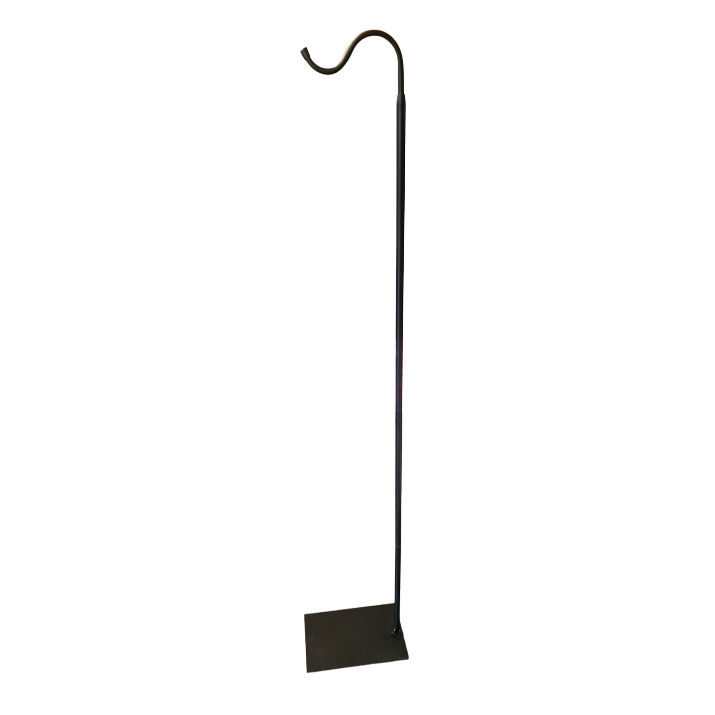 60" Adjustable Heavy Duty Shepherd's Hook Floor Stand For Patio/Garden