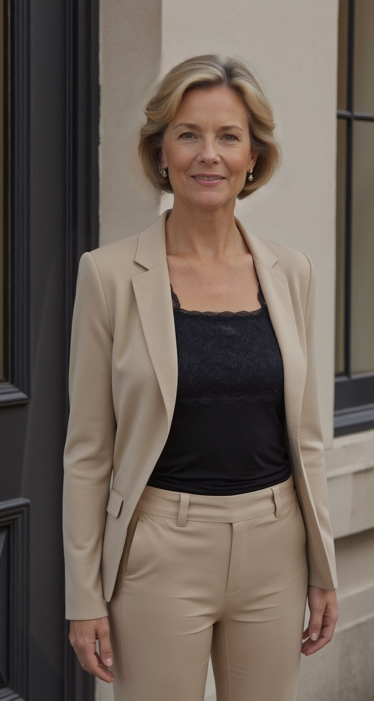 Lace Layering Camisole (Style 1506) - Concordia Style Boutique