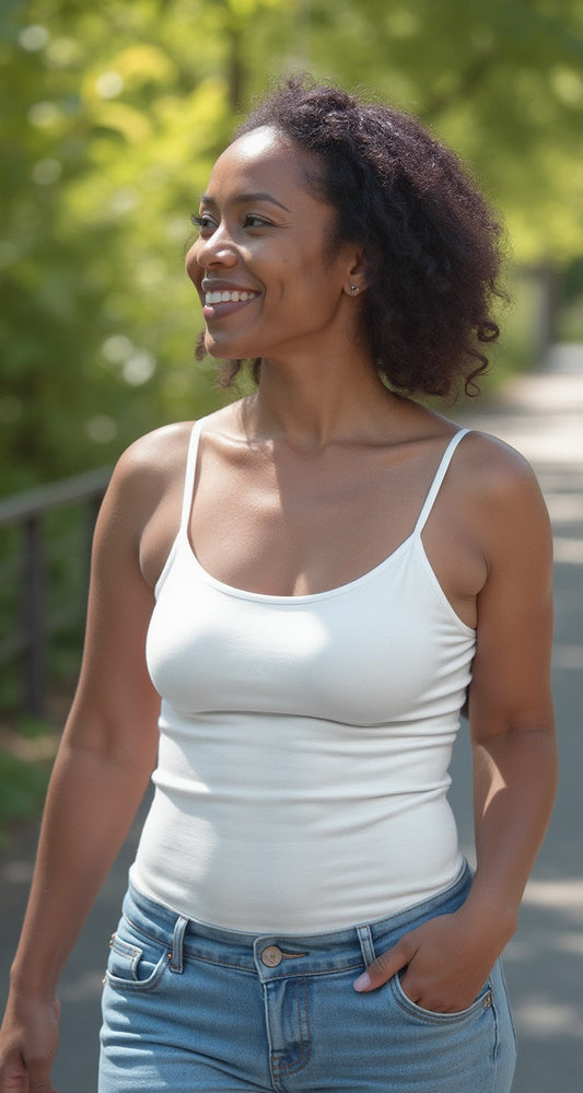 Essential Shelf-Bra Layering Cami (Style 1501) - Concordia Style Boutique