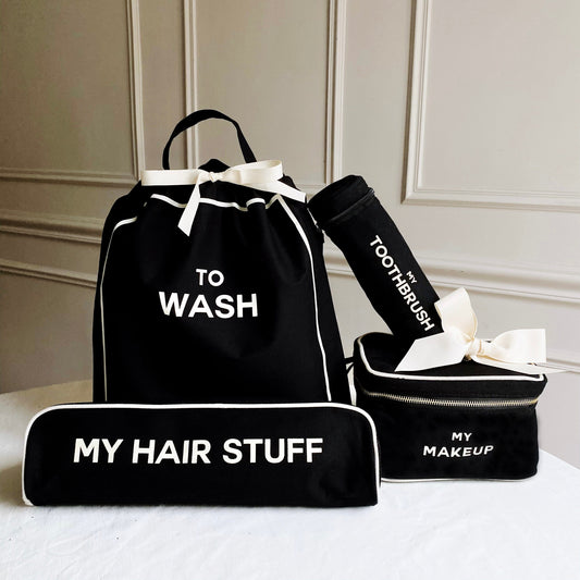 Deal Gift Set, 4-pack Travel & Home, Black - Concordia Style Boutique