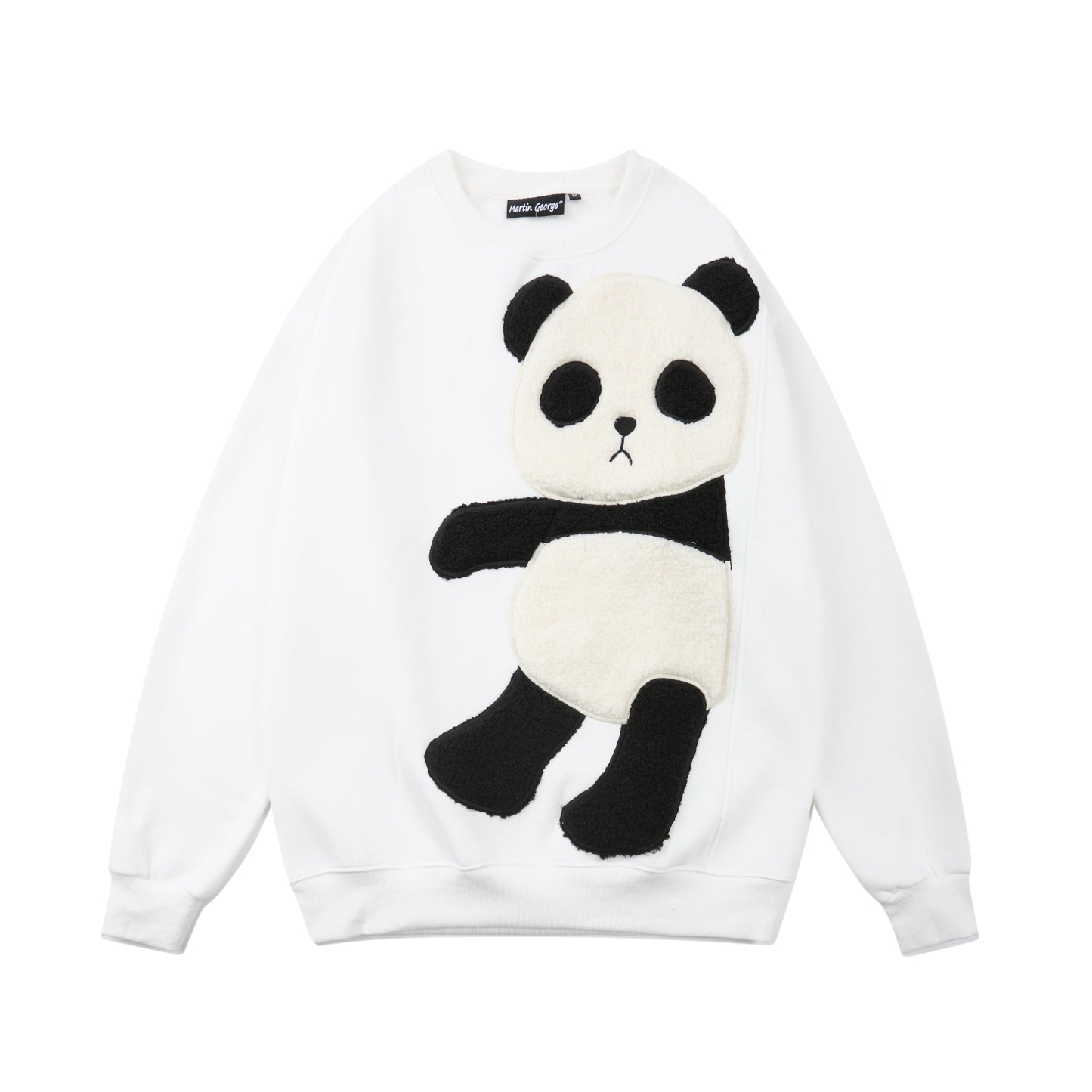 MAR1081 Furry Panda Crewneck