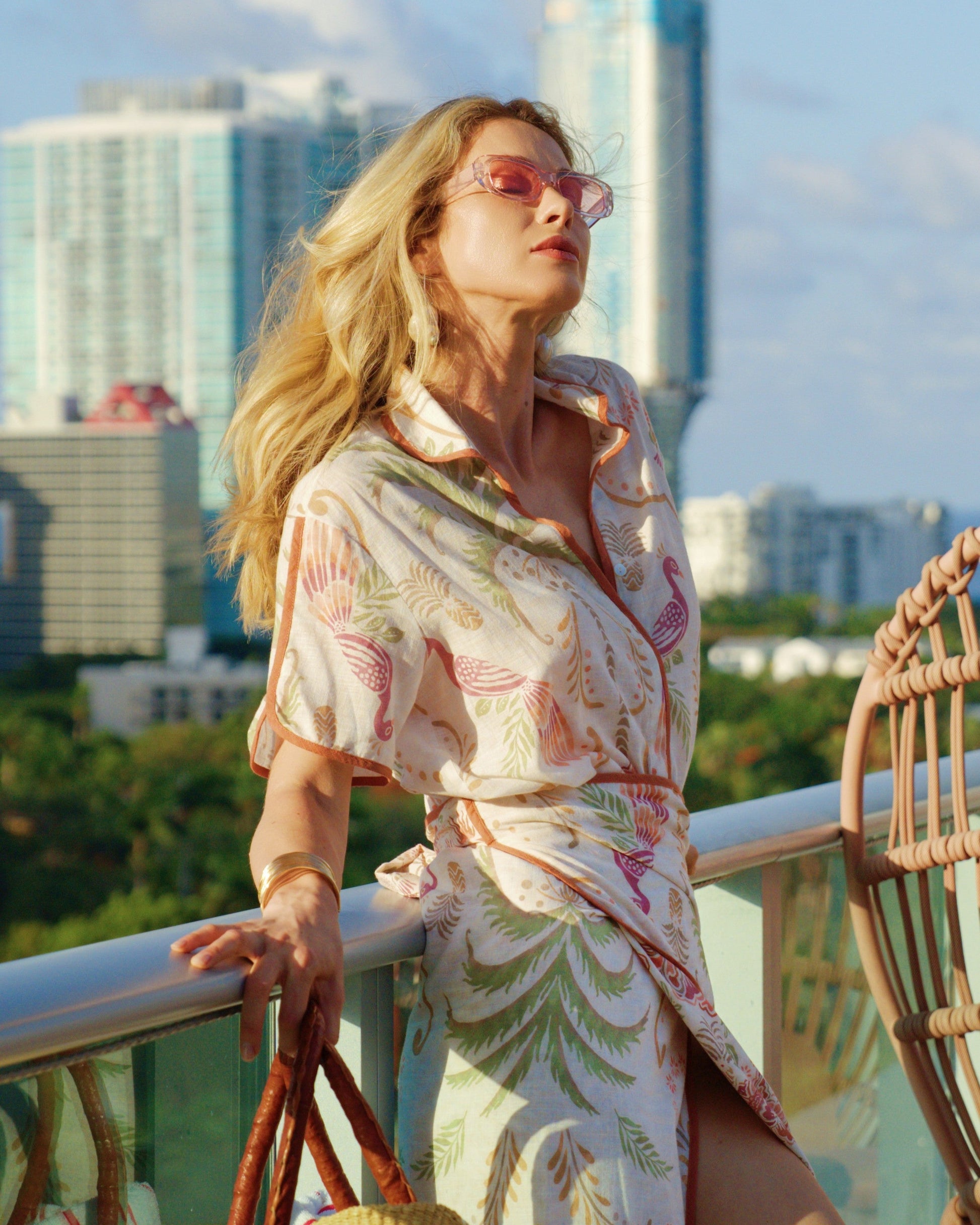 Palmetto Shirt - Marbella - Concordia Style Boutique