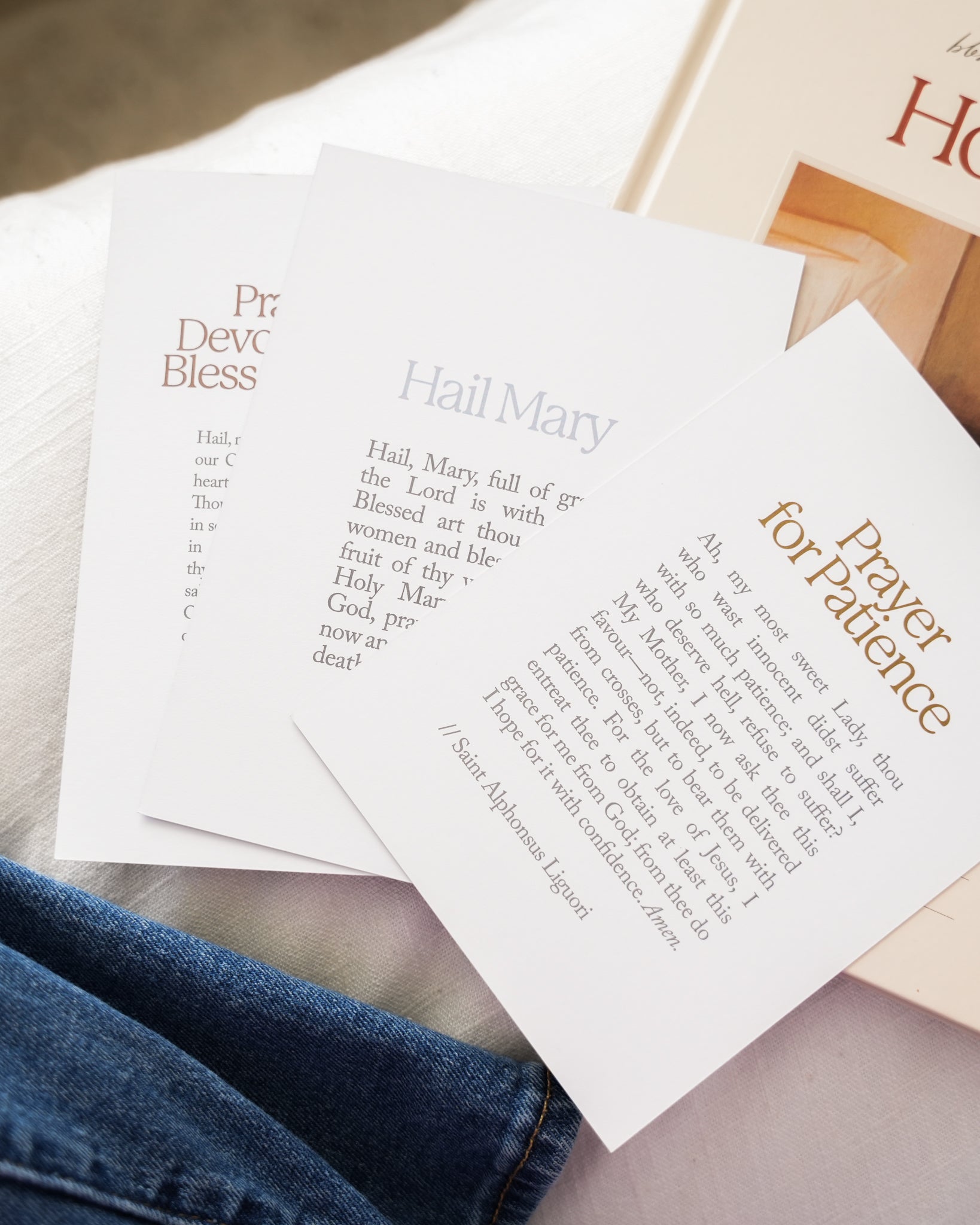 Marian Prayer Card Set - Concordia Style Boutique