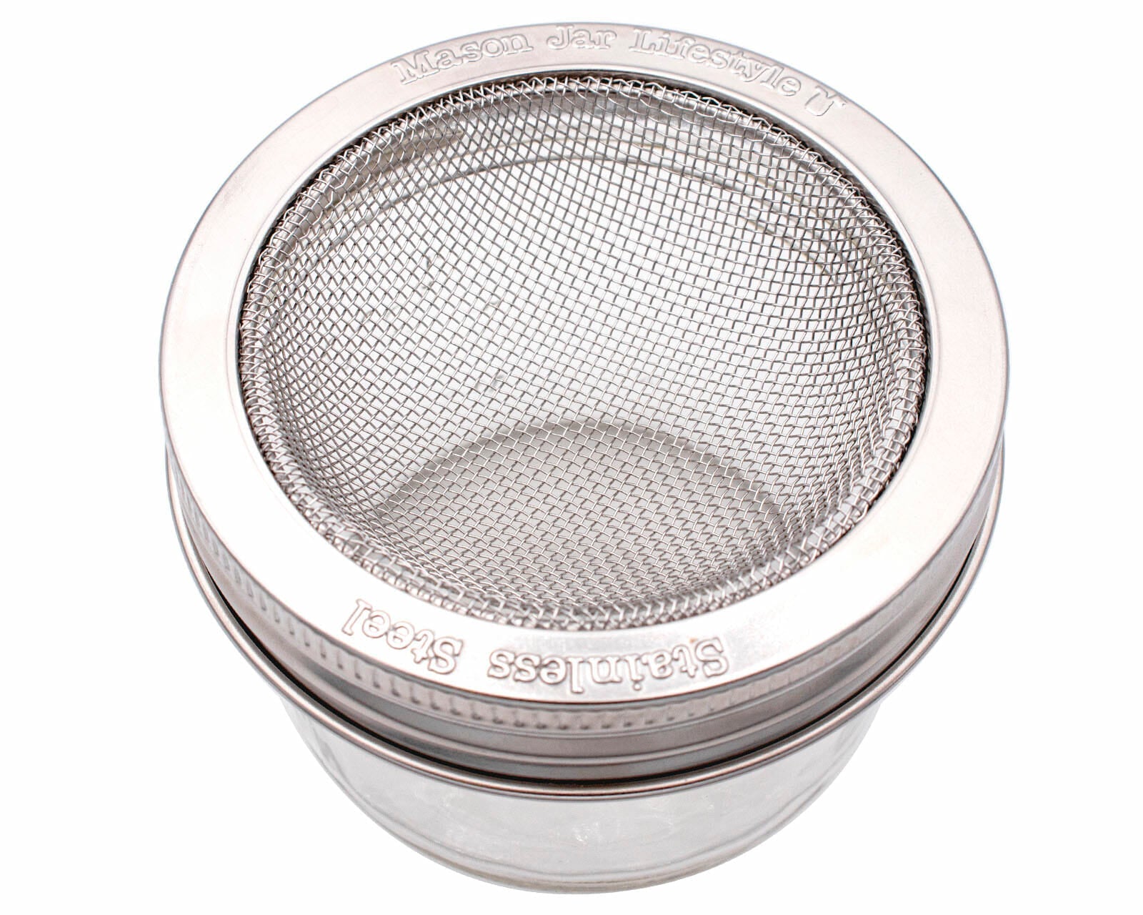 Curved Rust Proof Sprouting Lid and Band for Mason Jars - Concordia Style Boutique