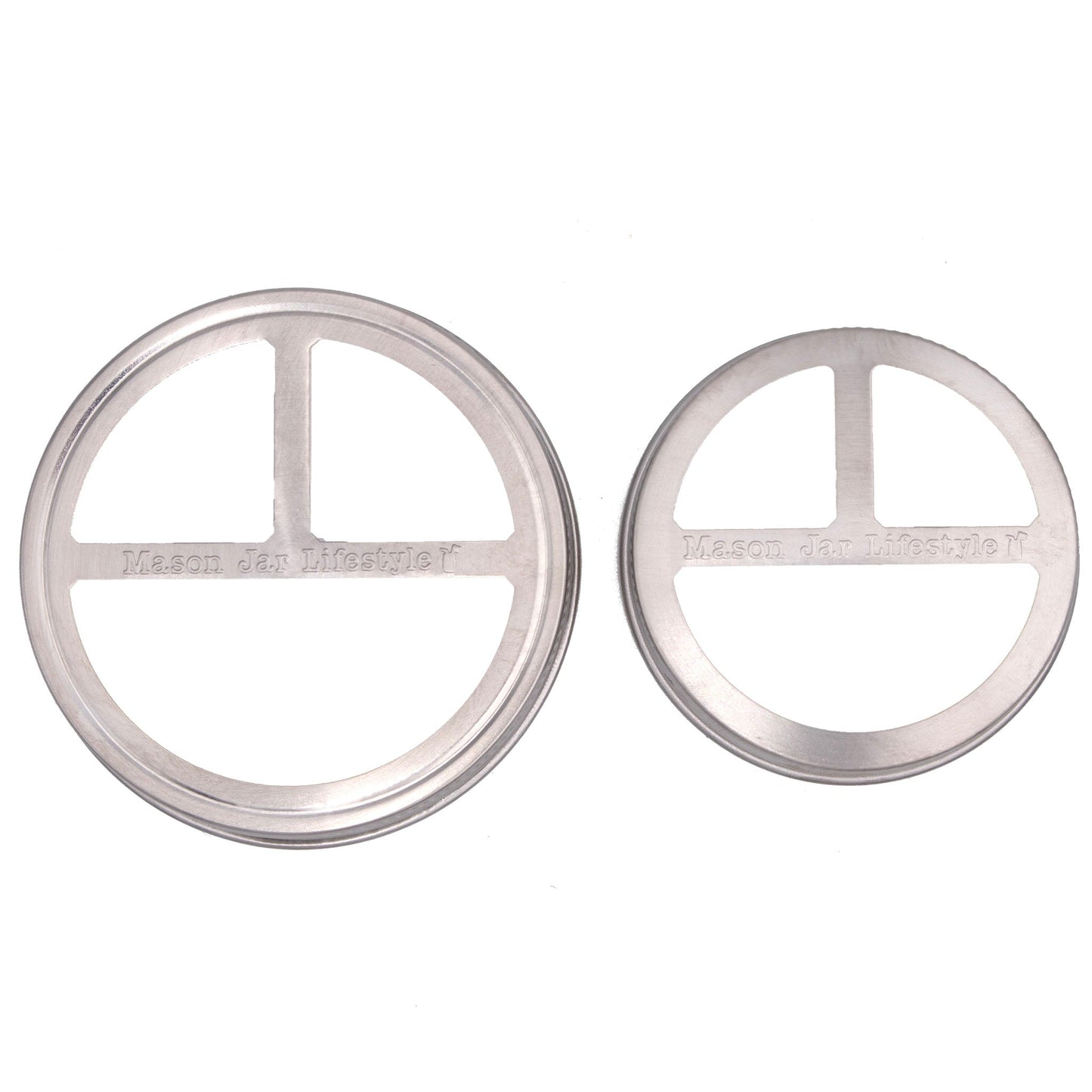 Toothbrush Holder Stainless Steel Lid for Mason Jars - Concordia Style Boutique