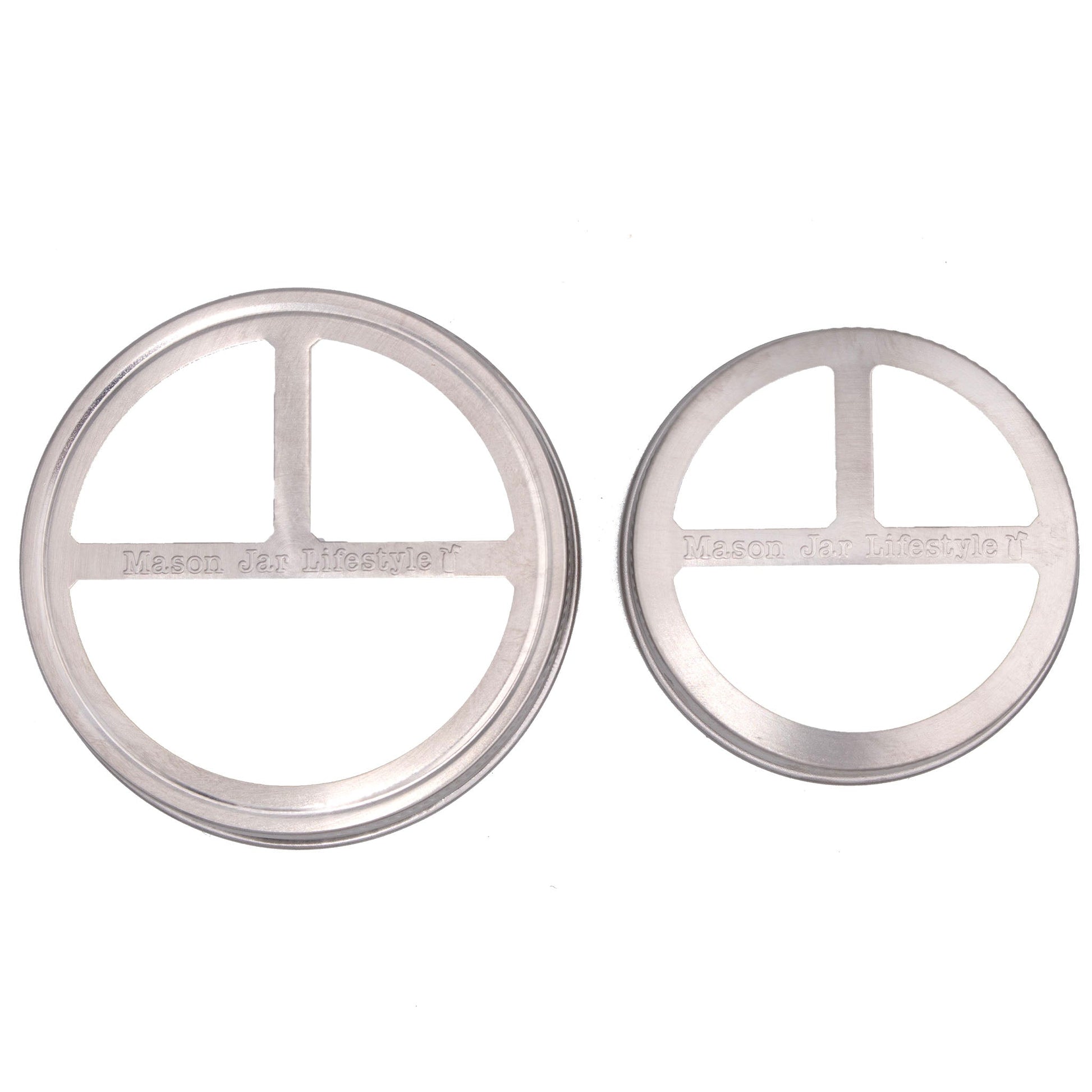 Toothbrush Holder Stainless Steel Lid for Mason Jars - Concordia Style Boutique