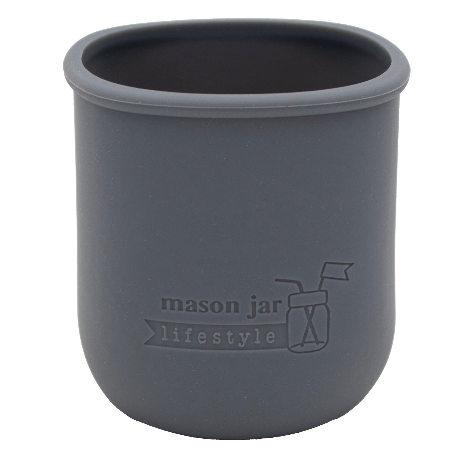 Silicone Sleeve for Regular Mouth Pint 16oz Mason Jars - Concordia Style Boutique