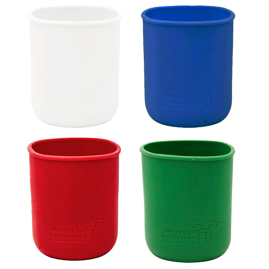 Silicone Sleeve for Quart 32oz Mason Jars - Concordia Style Boutique