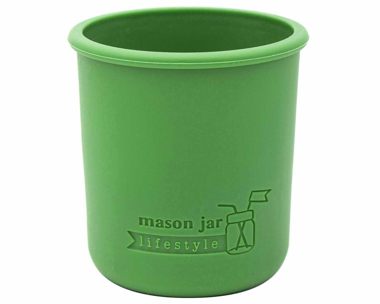 Silicone Sleeve for Regular Mouth Half Pint 8oz Mason Jars - Concordia Style Boutique