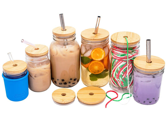 Bamboo Straw Hole Tumbler Lid - Concordia Style Boutique