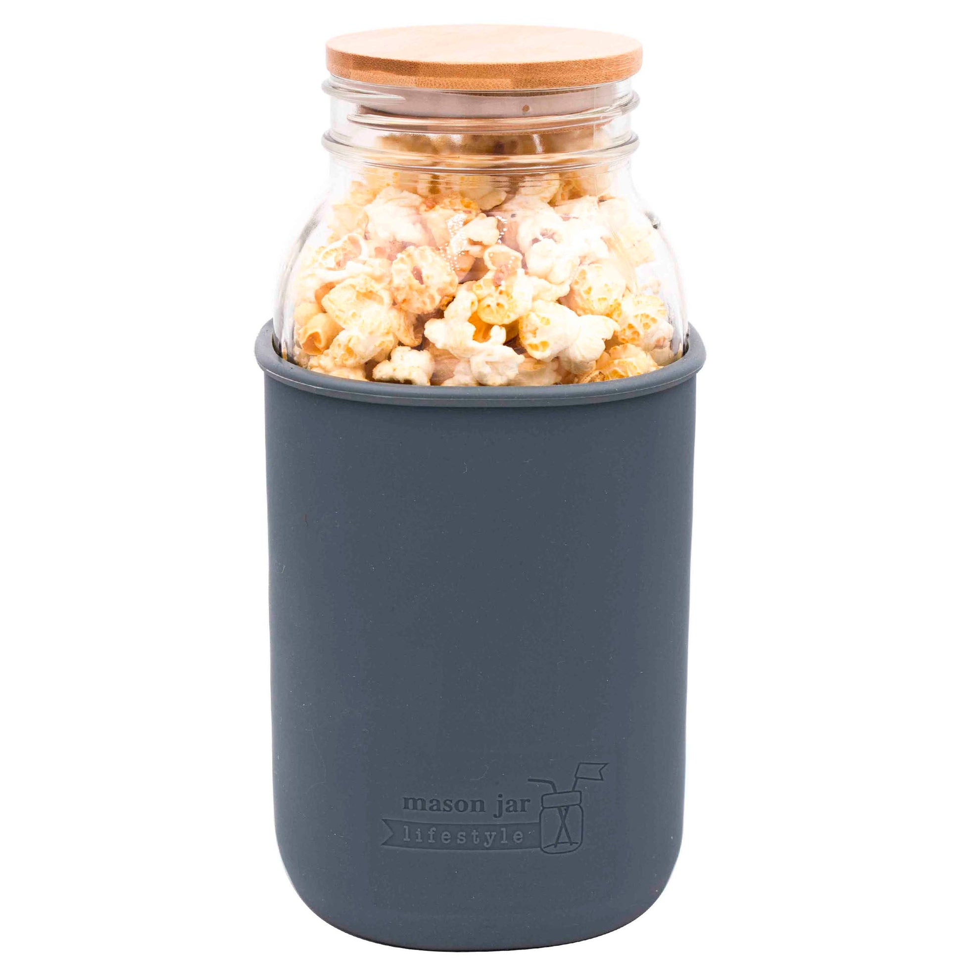 Silicone Sleeve for Half Gallon 64oz Mason Jars - Concordia Style Boutique