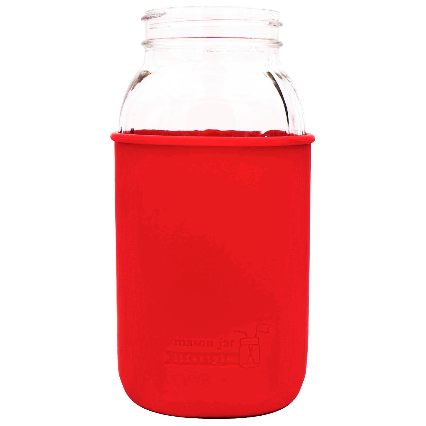 Silicone Sleeve for Half Gallon 64oz Mason Jars - Concordia Style Boutique