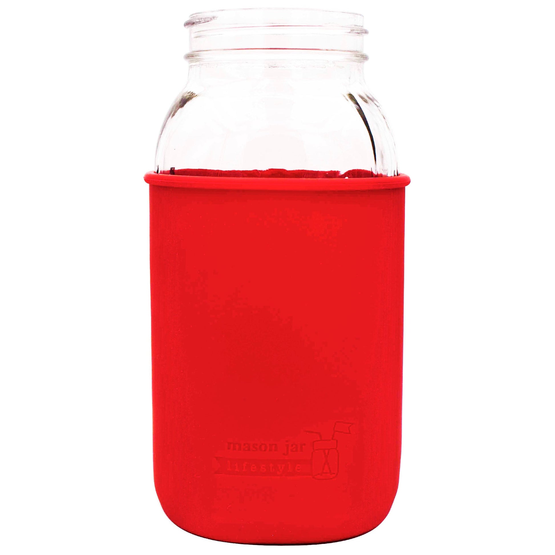 Silicone Sleeve for Half Gallon 64oz Mason Jars - Concordia Style Boutique