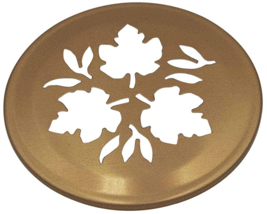 Leaf Pattern Gold or Copper Lid Inserts for RM Mason Jars 10 Pack - Concordia Style Boutique