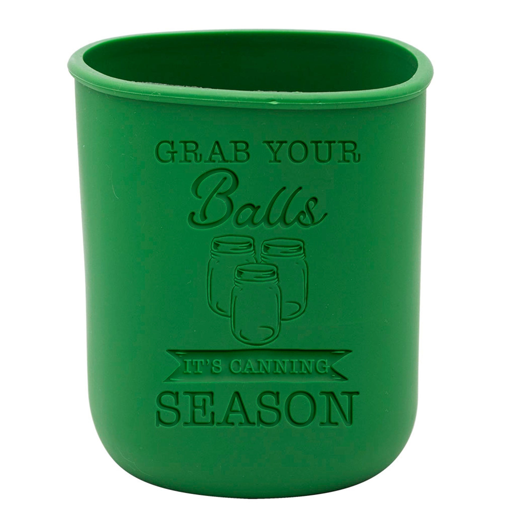 "It's Canning Season" Laser Engraved Silicone Sleeve - Premium Mason Jar from Mason Jar Lifestyle - Just $11.99! Shop now at Concordia Style Boutique