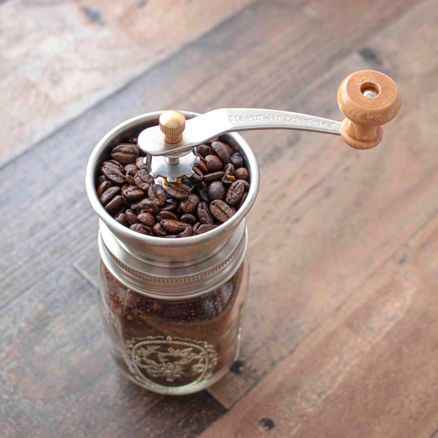 Coffee and Spice Grinder Lid for Mason Jars - Concordia Style Boutique