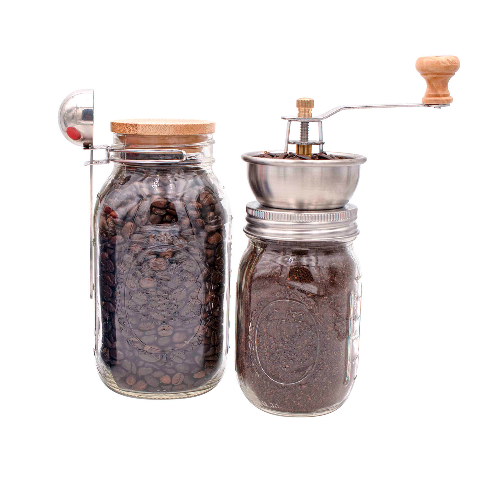 Coffee and Spice Grinder Lid for Mason Jars - Concordia Style Boutique