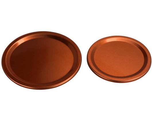 Copper Flat Storage Lid Inserts for Mason Jars - Concordia Style Boutique