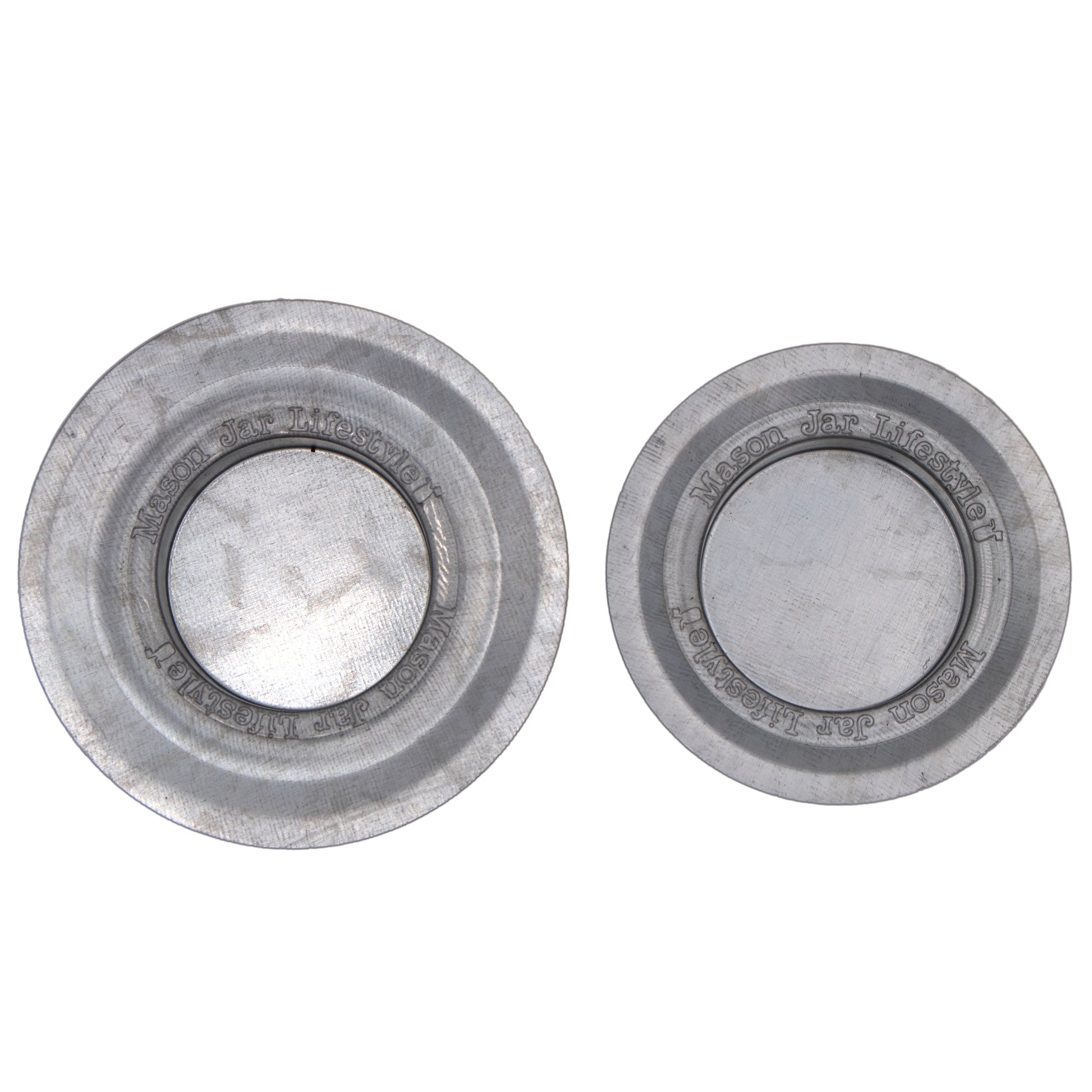 Tea Light Holder Metal Lid Insert for Mason Jars 6 Pack - Concordia Style Boutique