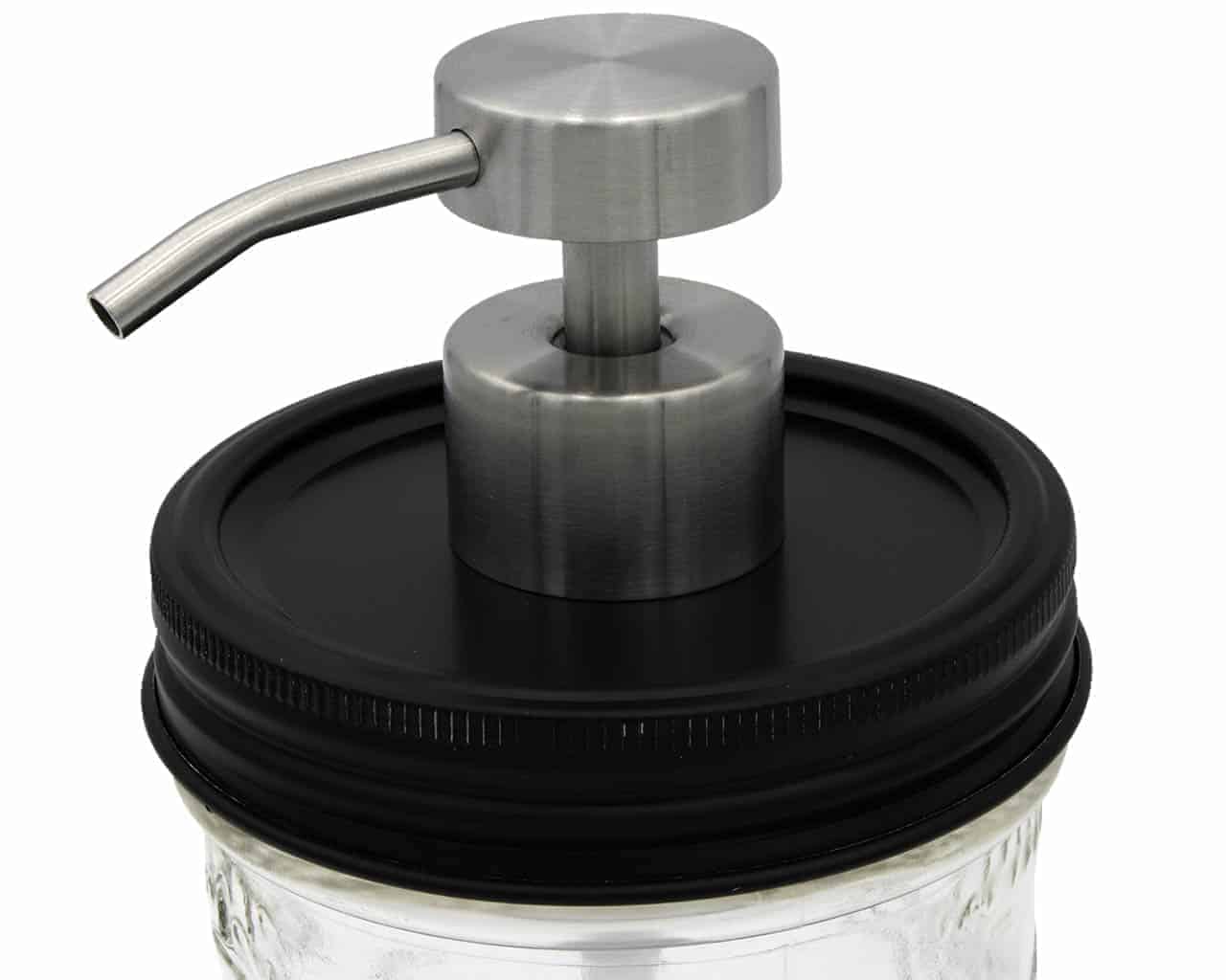 Chalkboard Soap Pump Dispenser Lid Adapter for Mason Jars - Concordia Style Boutique