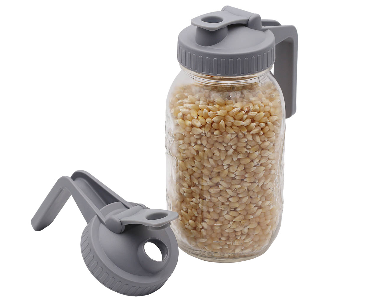 Pour & Store Pitcher Lid with Handle for Mason Jars - Concordia Style Boutique