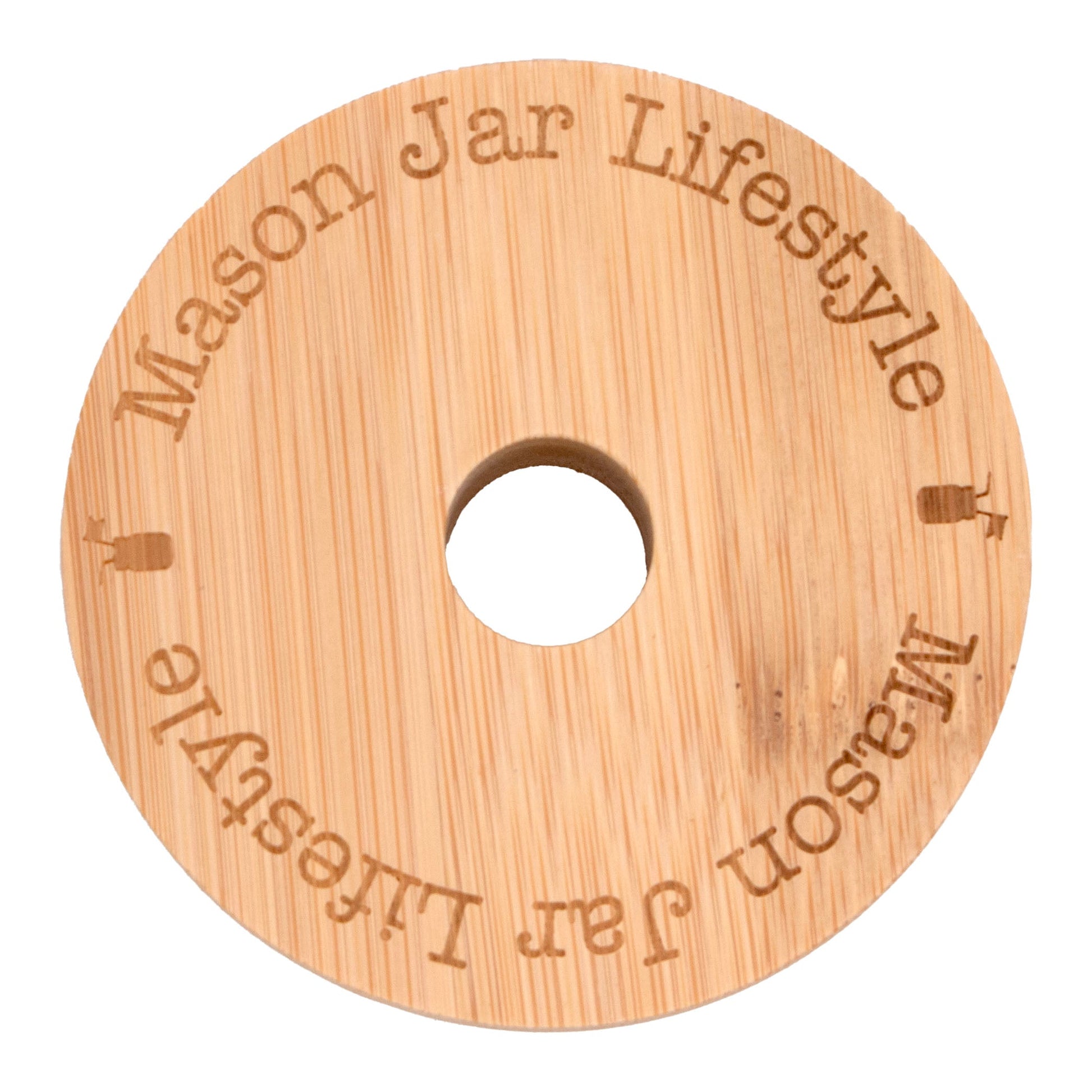 Bamboo Straw Hole Tumbler Lid - Concordia Style Boutique