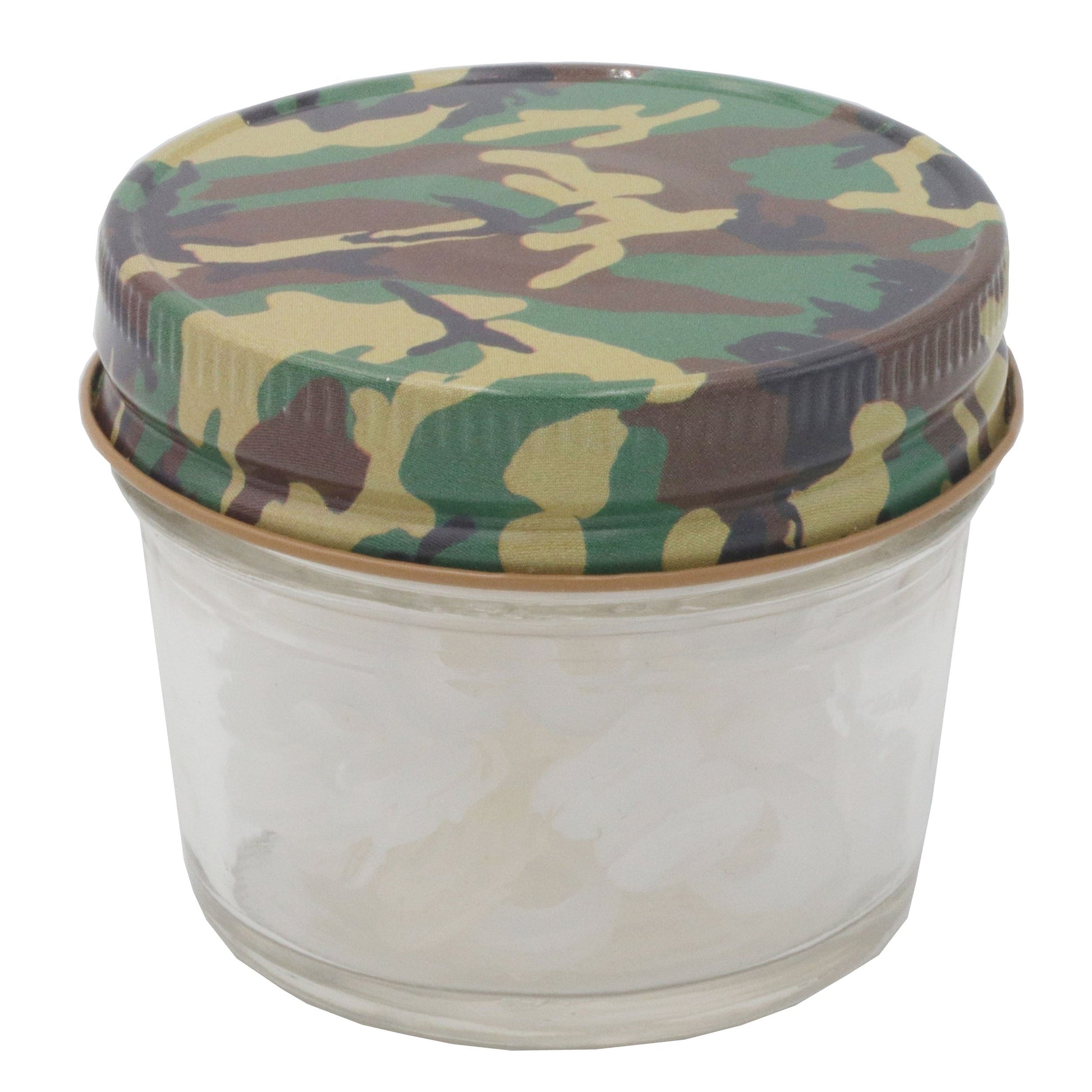 Camouflage Metal Storage Lids for Regular Mouth Mason Jars 6pk - Concordia Style Boutique