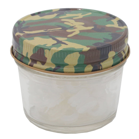 Camouflage Metal Storage Lids for Regular Mouth Mason Jars 6pk - Concordia Style Boutique