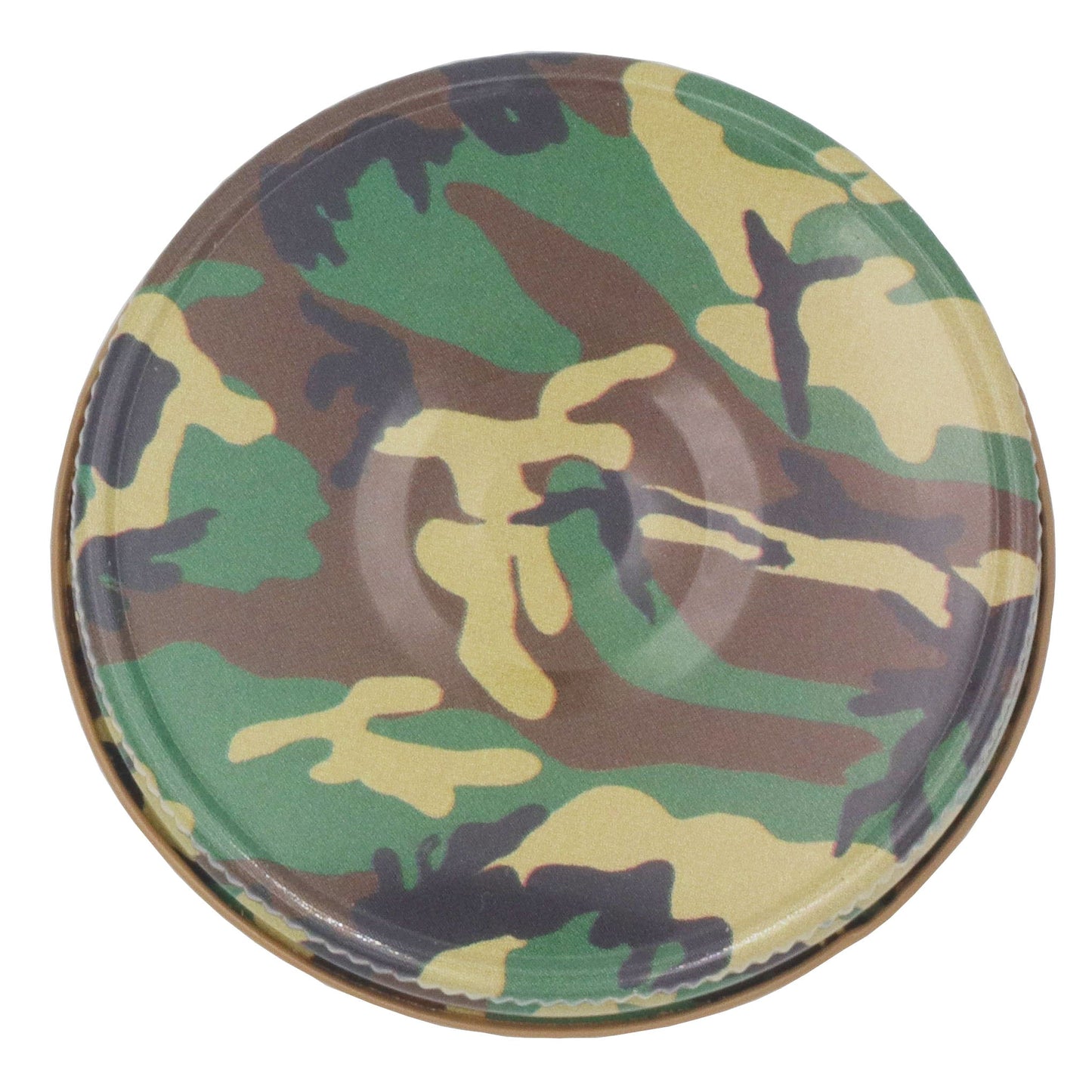 Camouflage Metal Storage Lids for Regular Mouth Mason Jars 6pk - Concordia Style Boutique