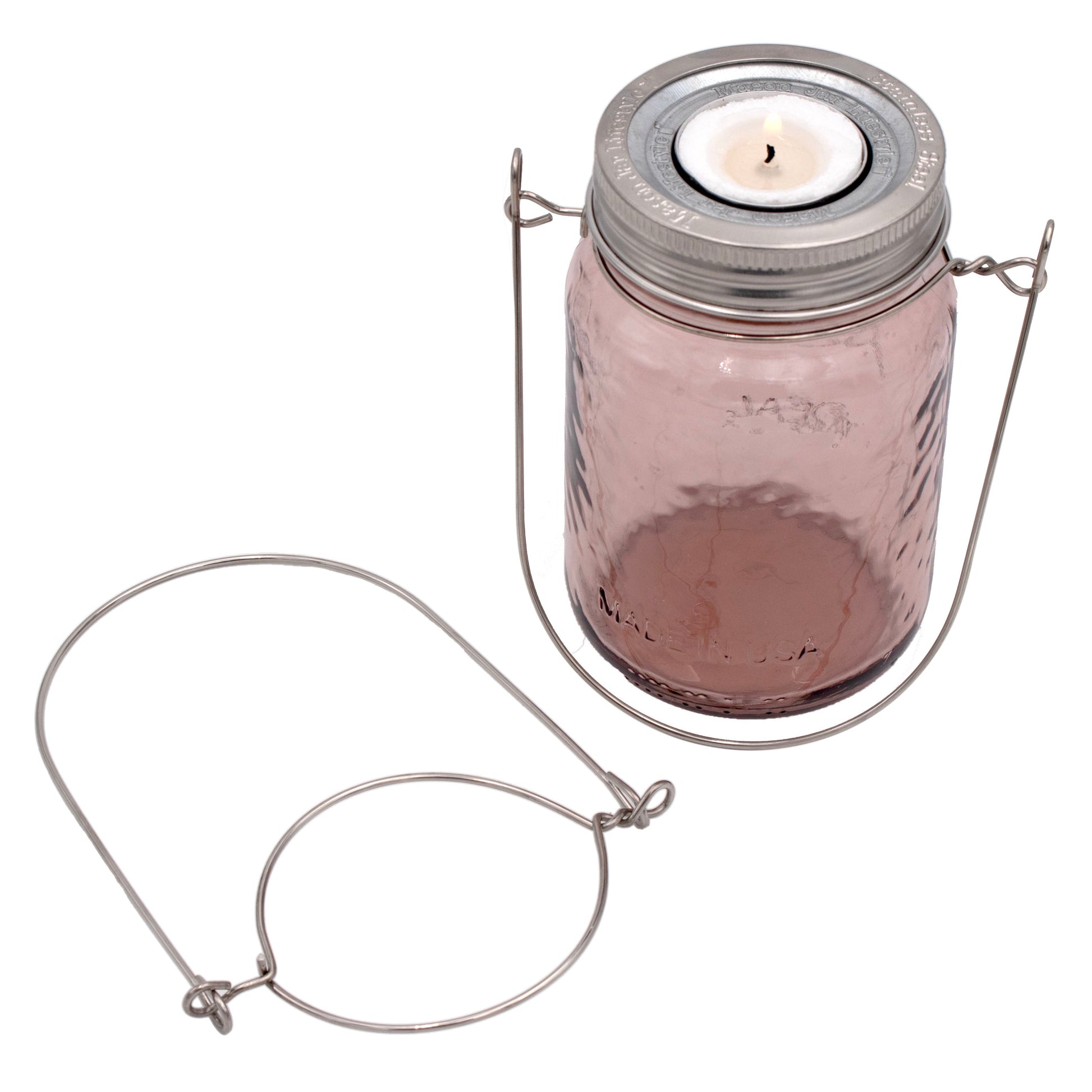 Stainless Steel Wire Handles for Mason Jars 6 Pack - Concordia Style Boutique