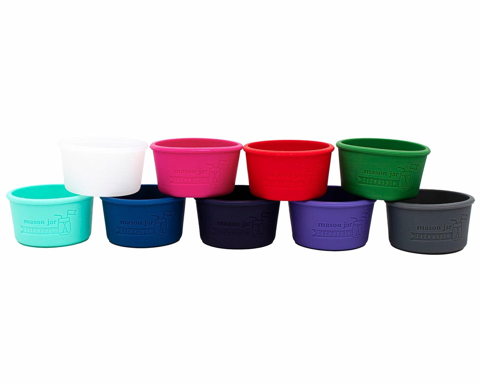 Silicone Sleeve for 4oz Mason Jars - Concordia Style Boutique