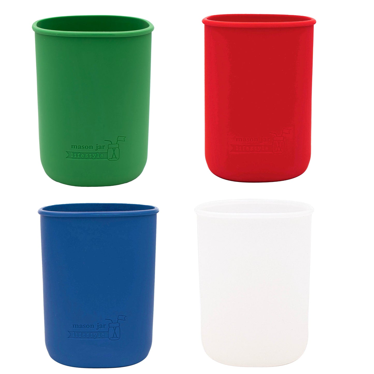 Silicone Sleeve for Half Gallon 64oz Mason Jars - Concordia Style Boutique