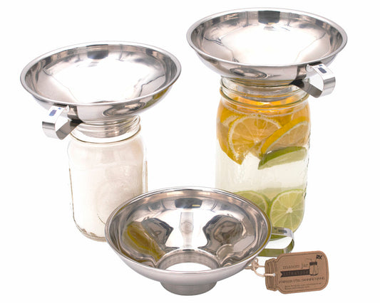 Stainless Steel Canning Funnel for Mason Jars - Concordia Style Boutique