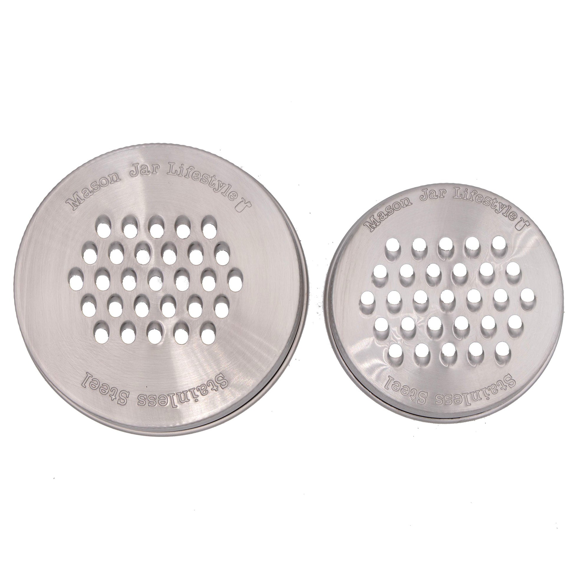 Grater / Shredder Stainless Steel Lid for Mason Jars - Concordia Style Boutique