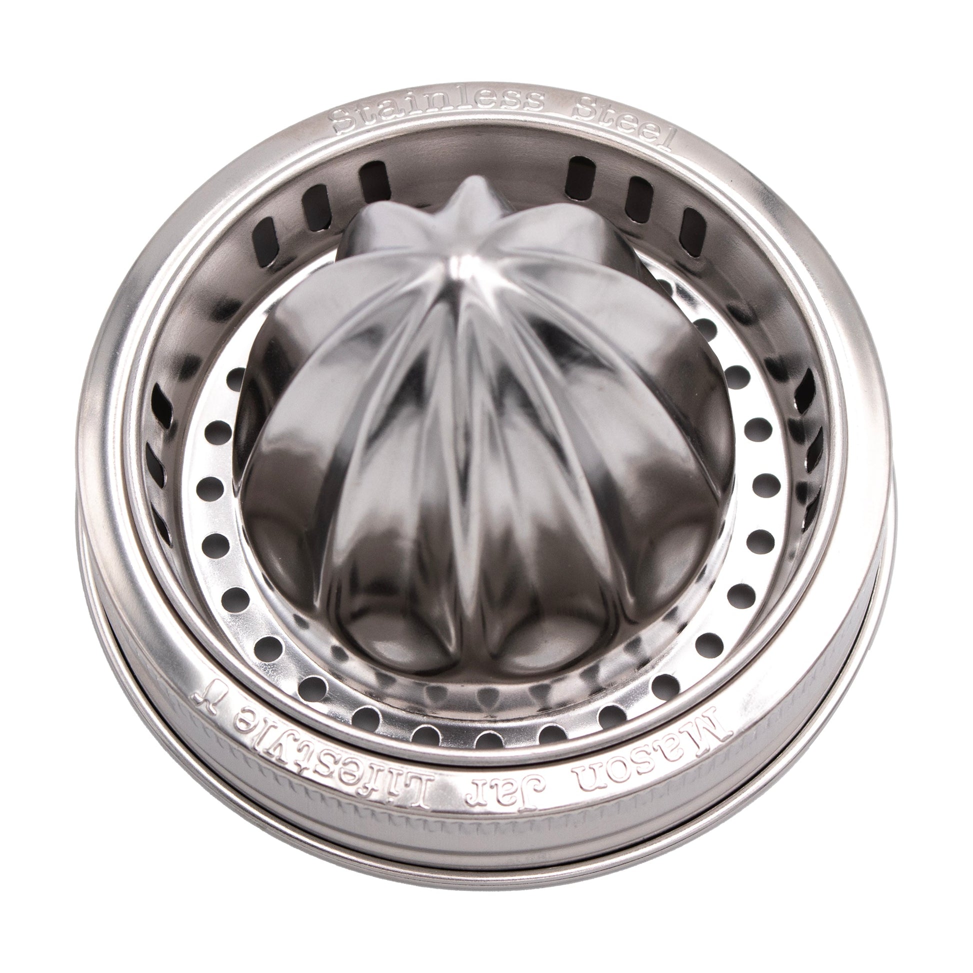 Juicing Stainless Steel Lid for Wide Mouth Mason Jars - Concordia Style Boutique