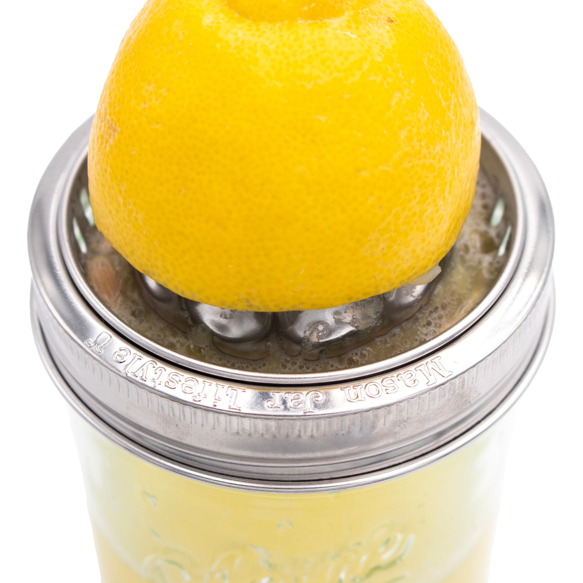 Juicing Stainless Steel Lid for Wide Mouth Mason Jars - Concordia Style Boutique